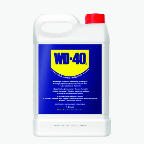 DEGRIPPANT MULTIFONCTION WD40 AEROSOL BIDON5L